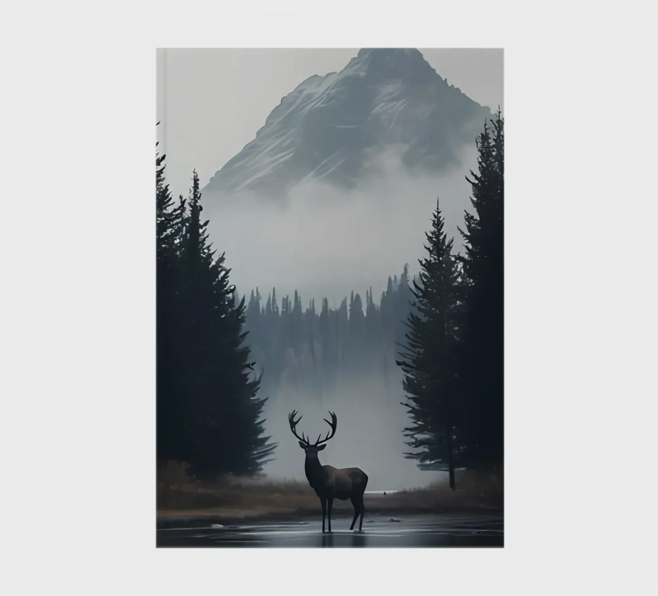 Minimalist Poster 184 notebook by Kadynce