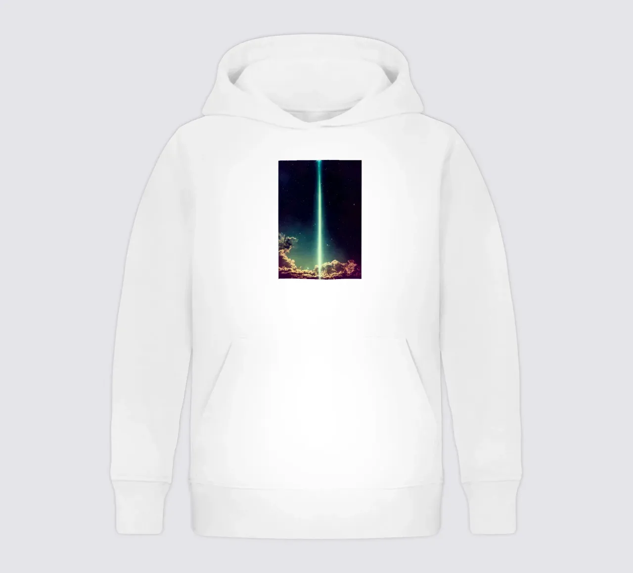 Galaxy Landscape kids hoodie by Mikesell
