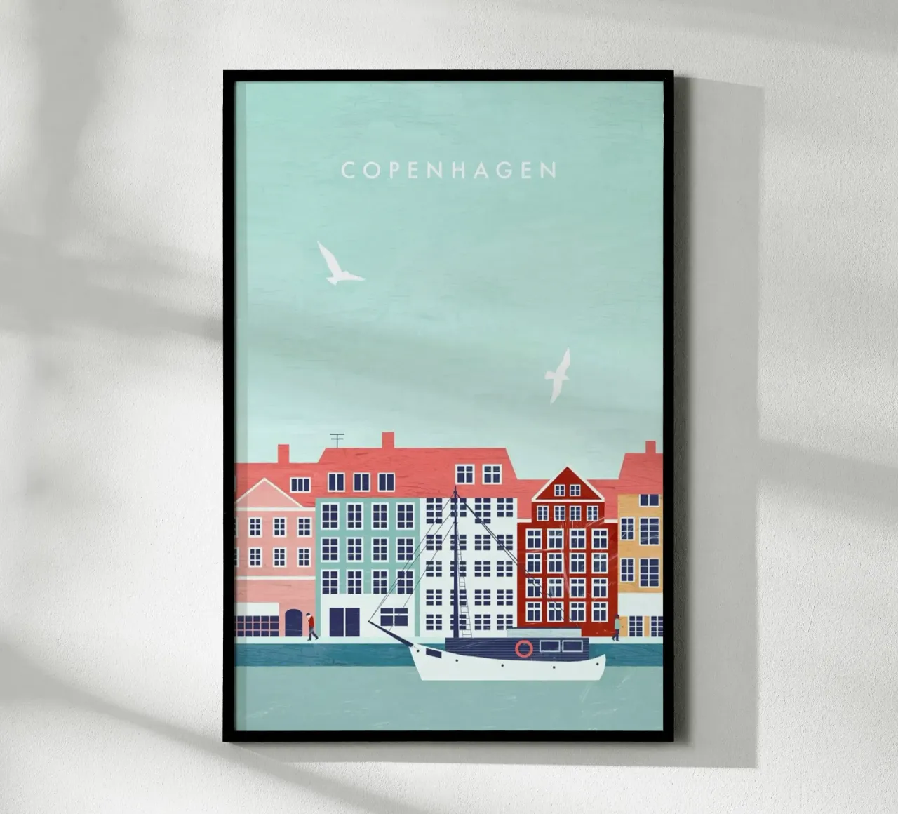 Copenaghen poster da Katinka Reinke