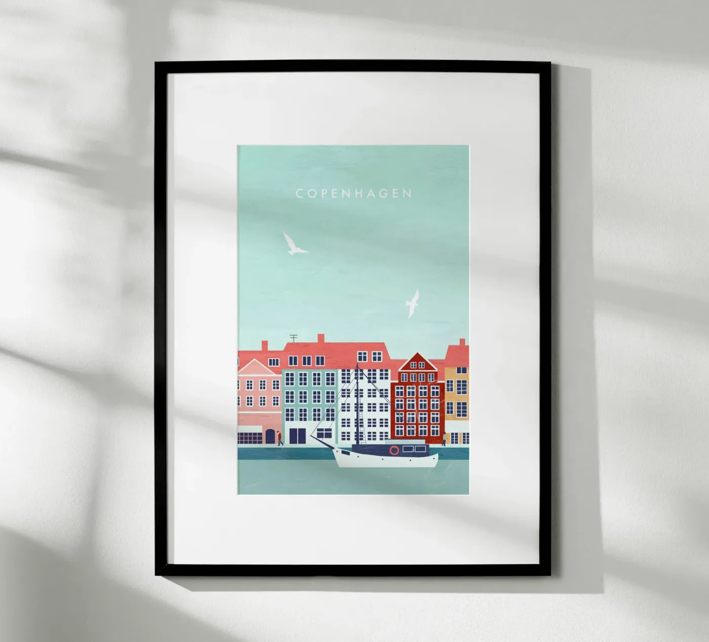 Copenaghen poster da Katinka Reinke