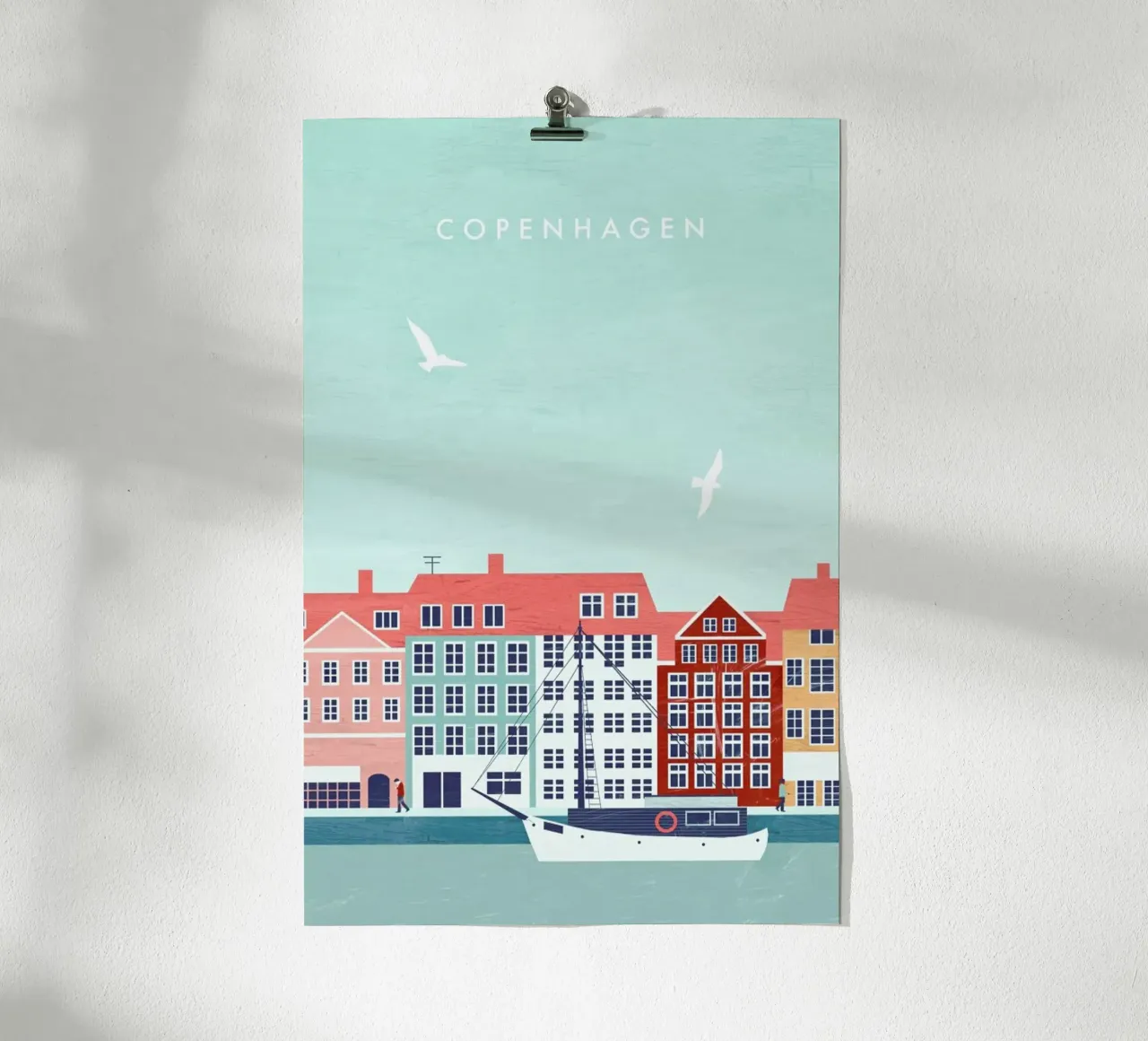 Copenaghen poster da Katinka Reinke