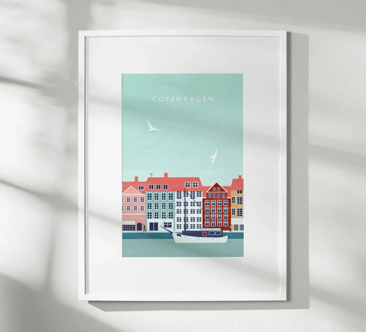 Copenaghen poster da Katinka Reinke