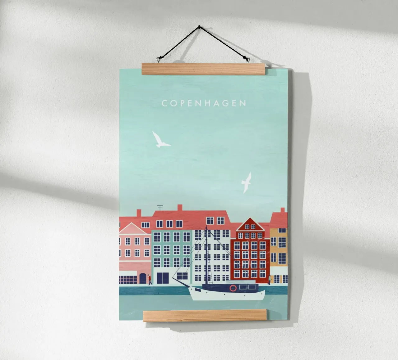 Copenhague poster de Katinka Reinke