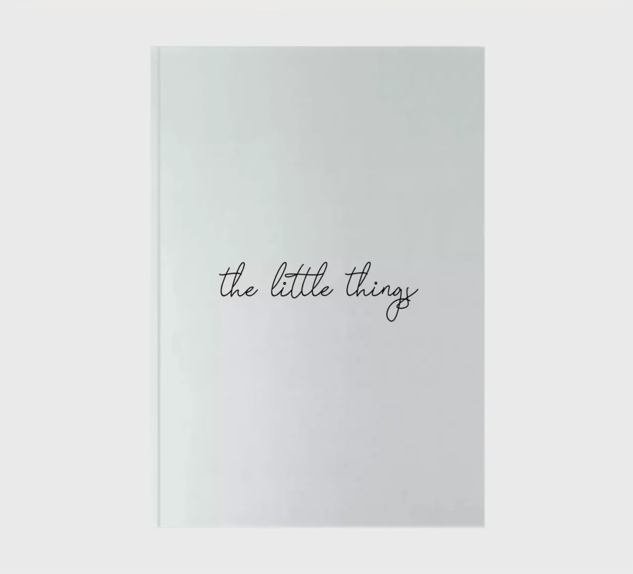 THE LITTLE THINGS notebook by Ayleen