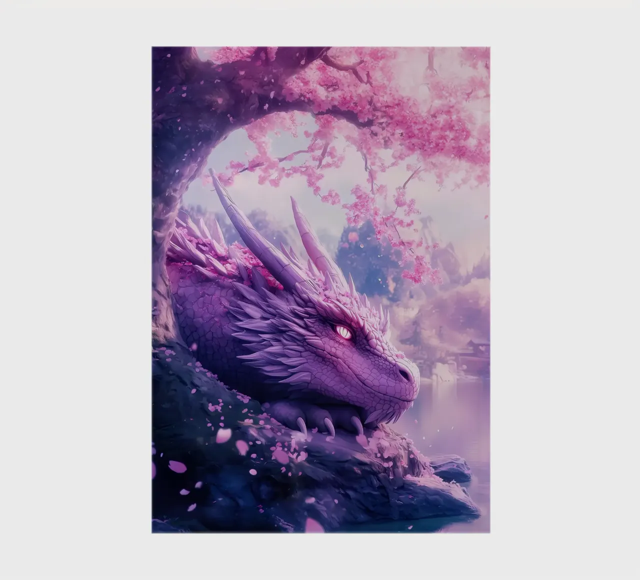 Drago in fiore di ciliegio diario da Ginnery