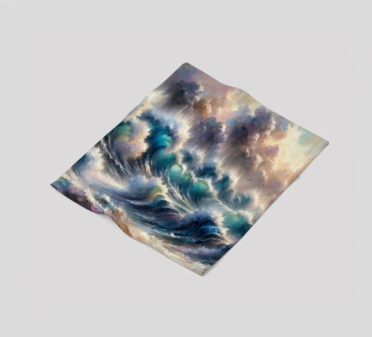 L'abbraccio dell'oceano coperta in pile da Chromatic Fusion Studio