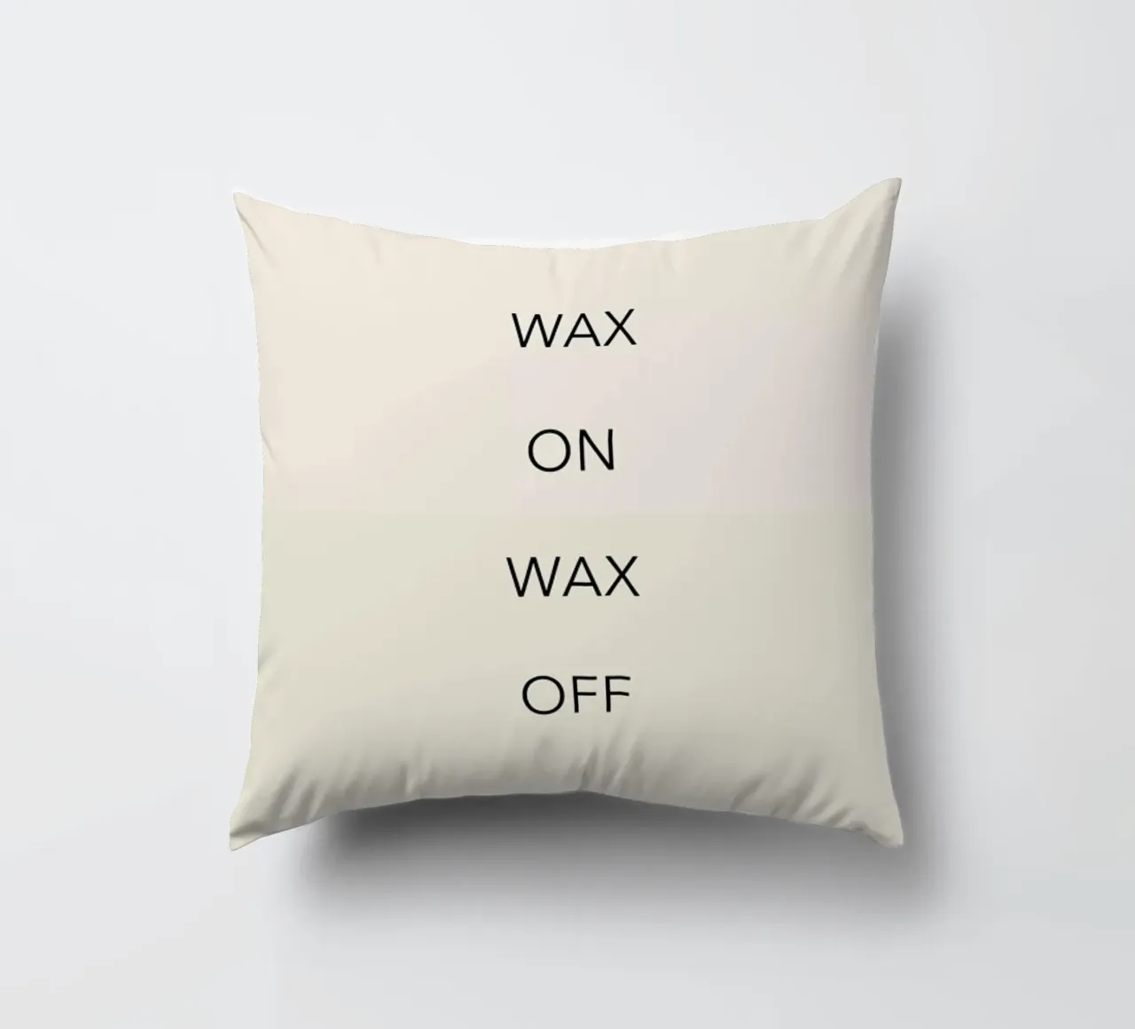 Wax on 02 cuscino da Studio One