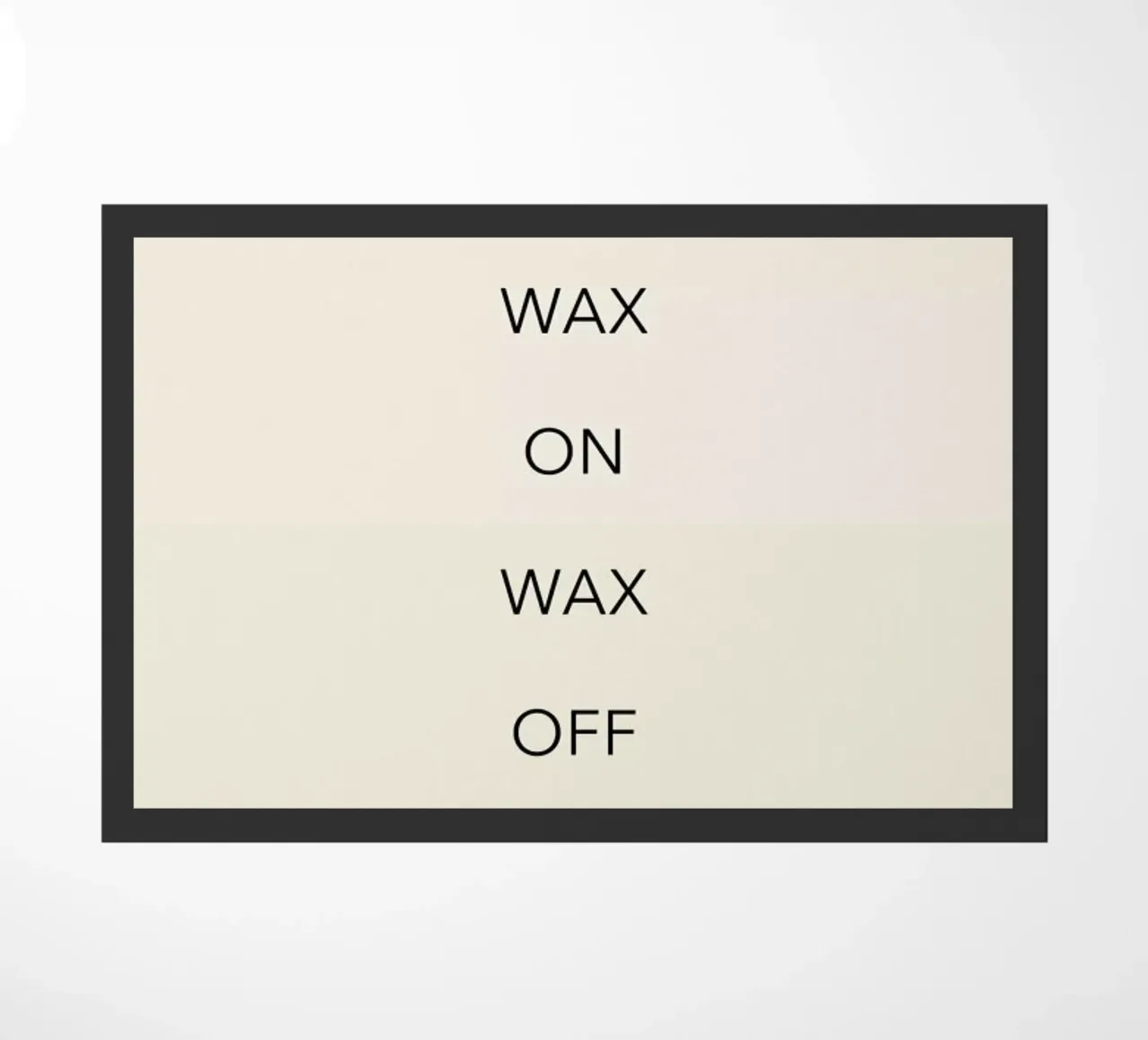 Wax on 02 zerbino da Studio One