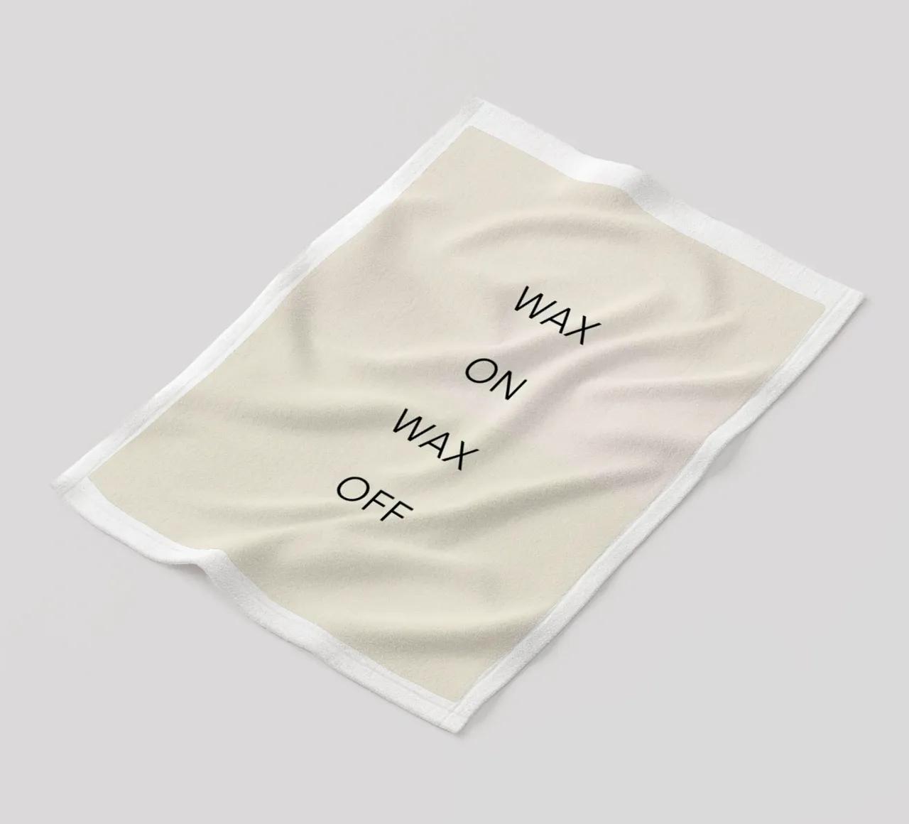 Wax on 02 coperta in pile da Studio One