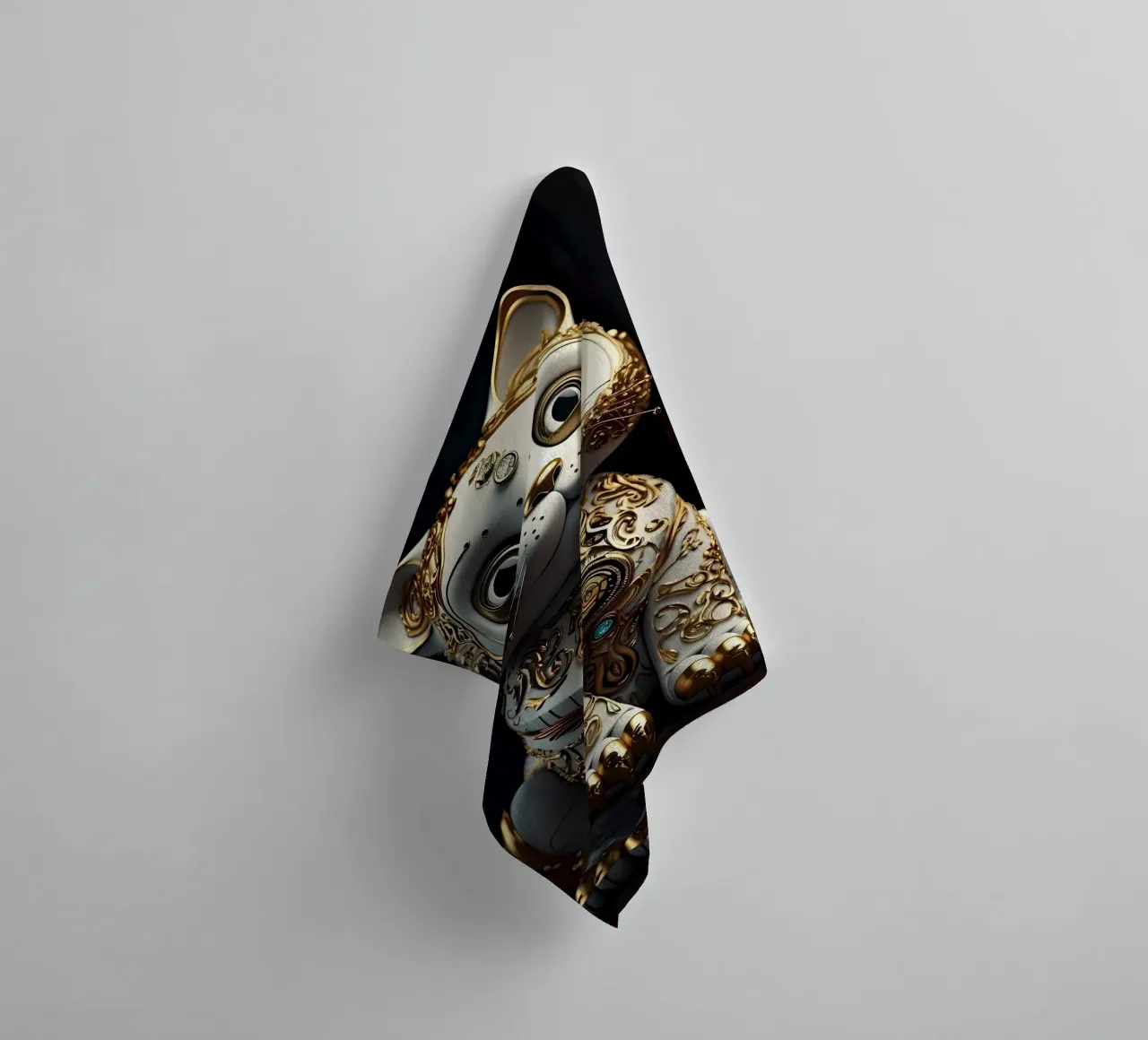 Gatto fortunato Japan Art asciugamano da bagno da Mikesell