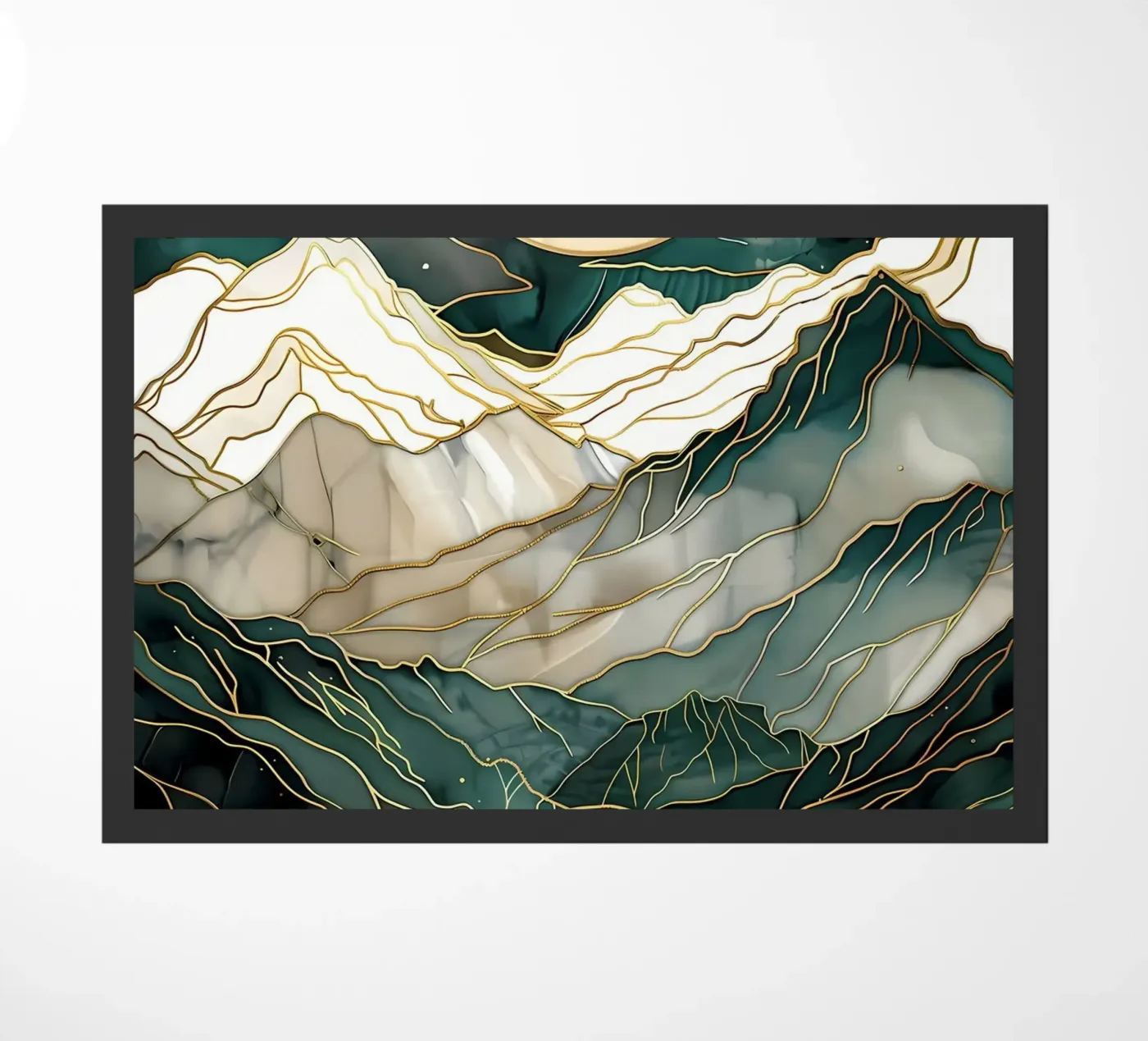 Abstract Mountain Art zerbino da Ginnery