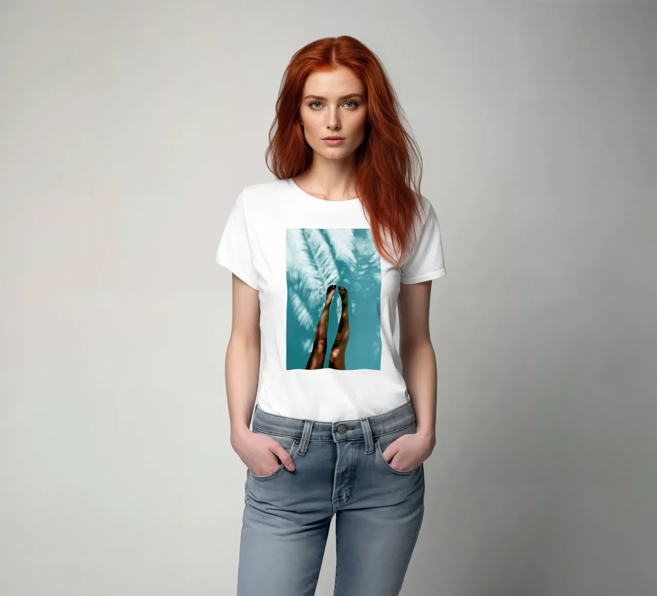 Palm Tree t-shirt da NET Talents GmbH
