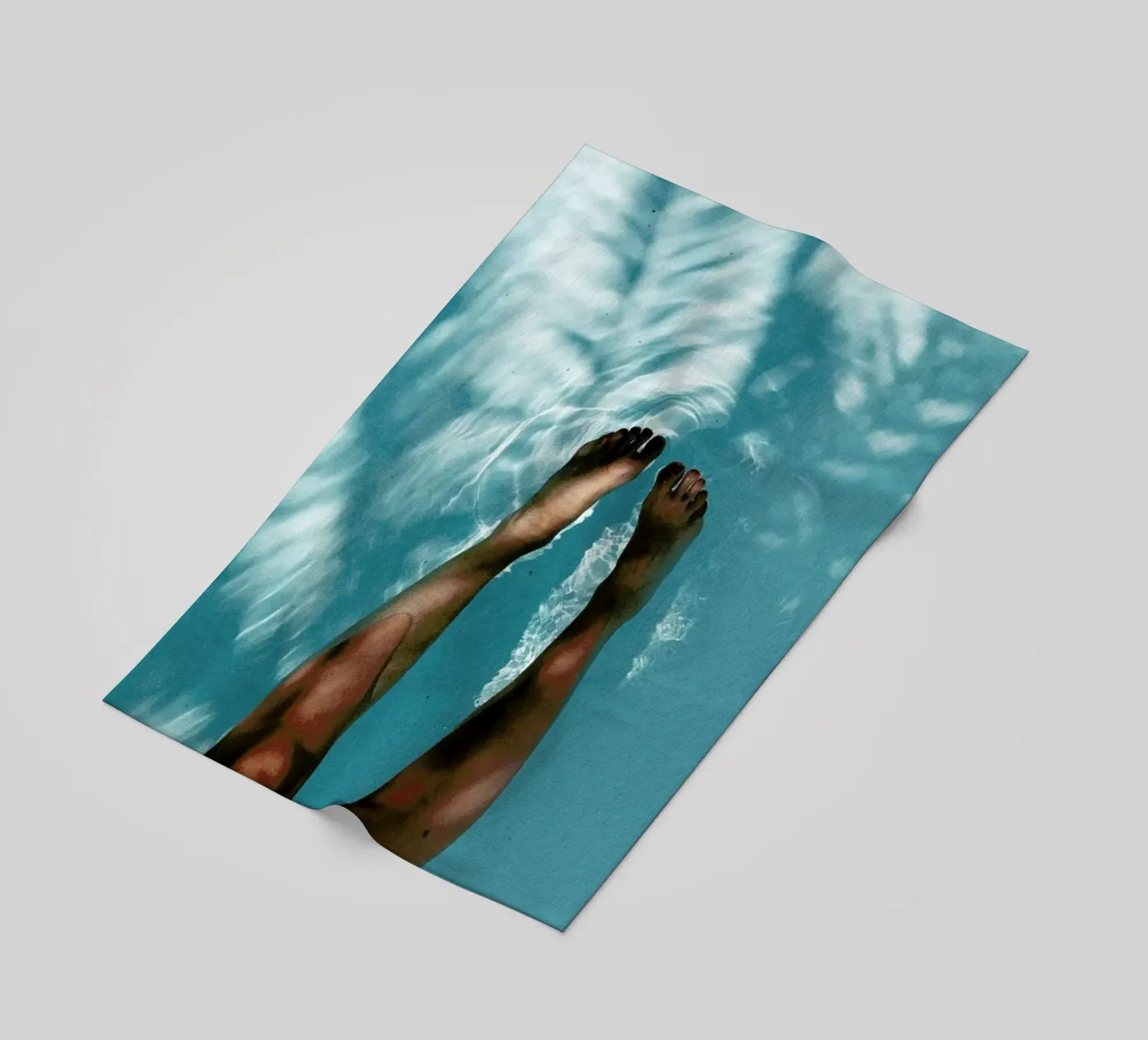 Palm Tree beach towel by NET Talents GmbH