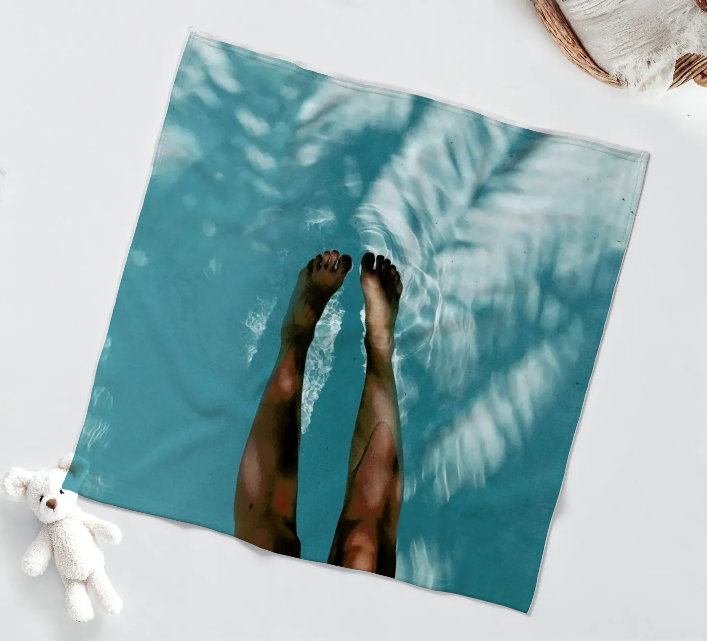 Palm Tree Fleecedecke von NET Talents GmbH