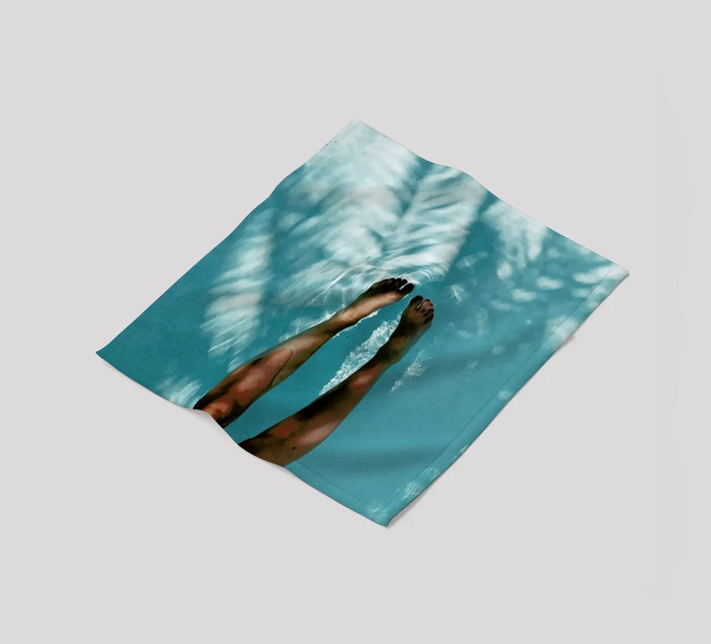 Palm Tree Fleecedecke von NET Talents GmbH