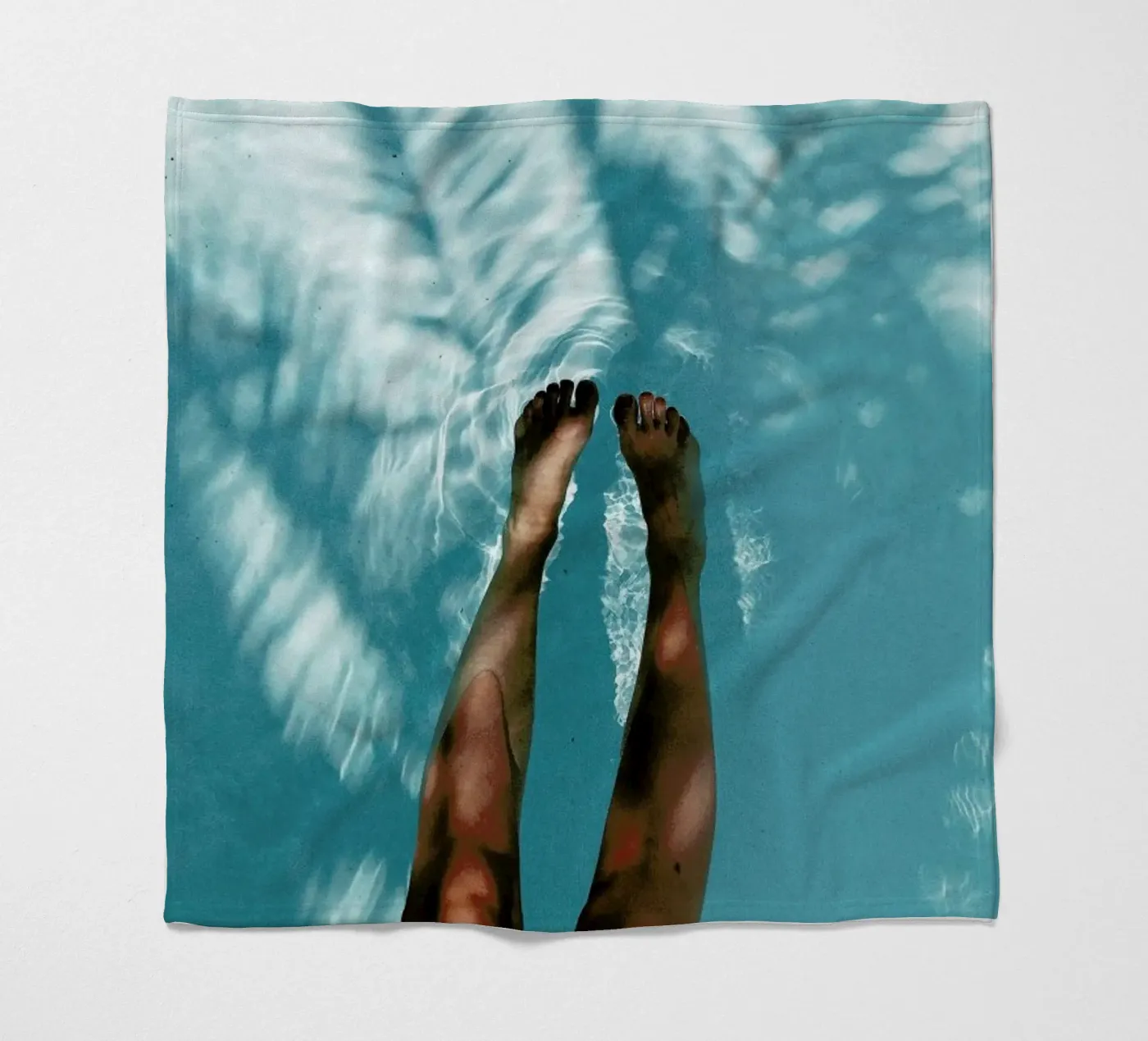 Palm Tree Fleecedecke von NET Talents GmbH