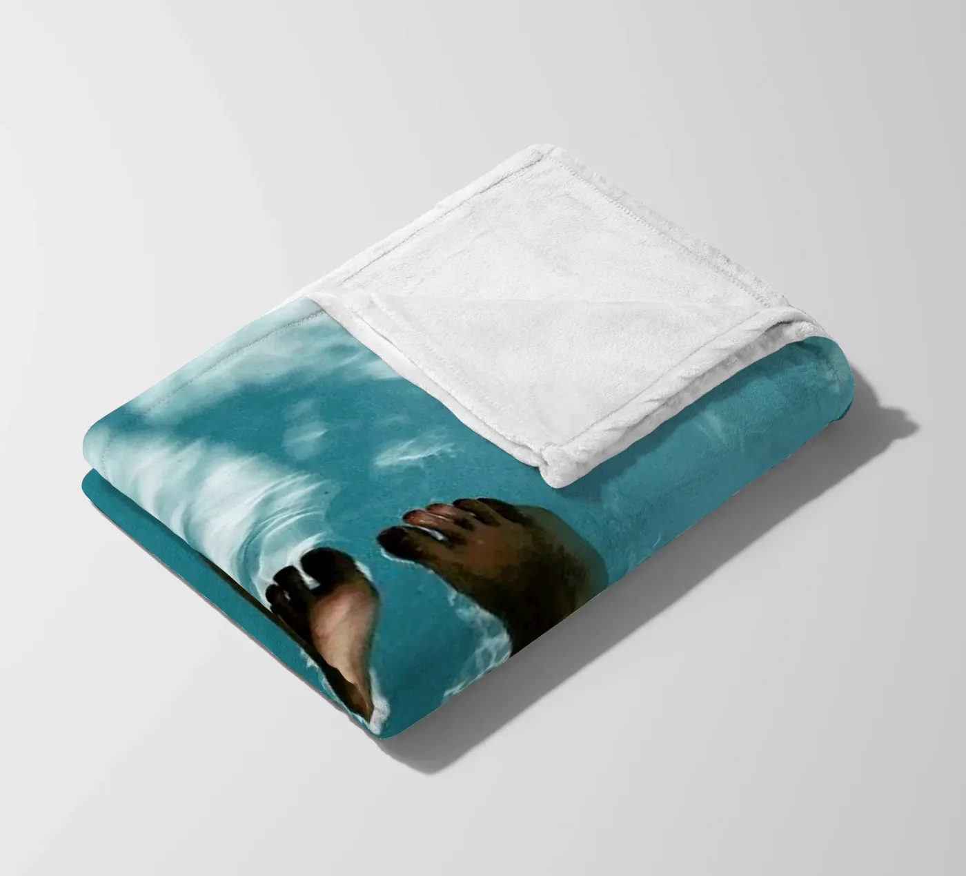 Palm Tree Fleecedecke von NET Talents GmbH