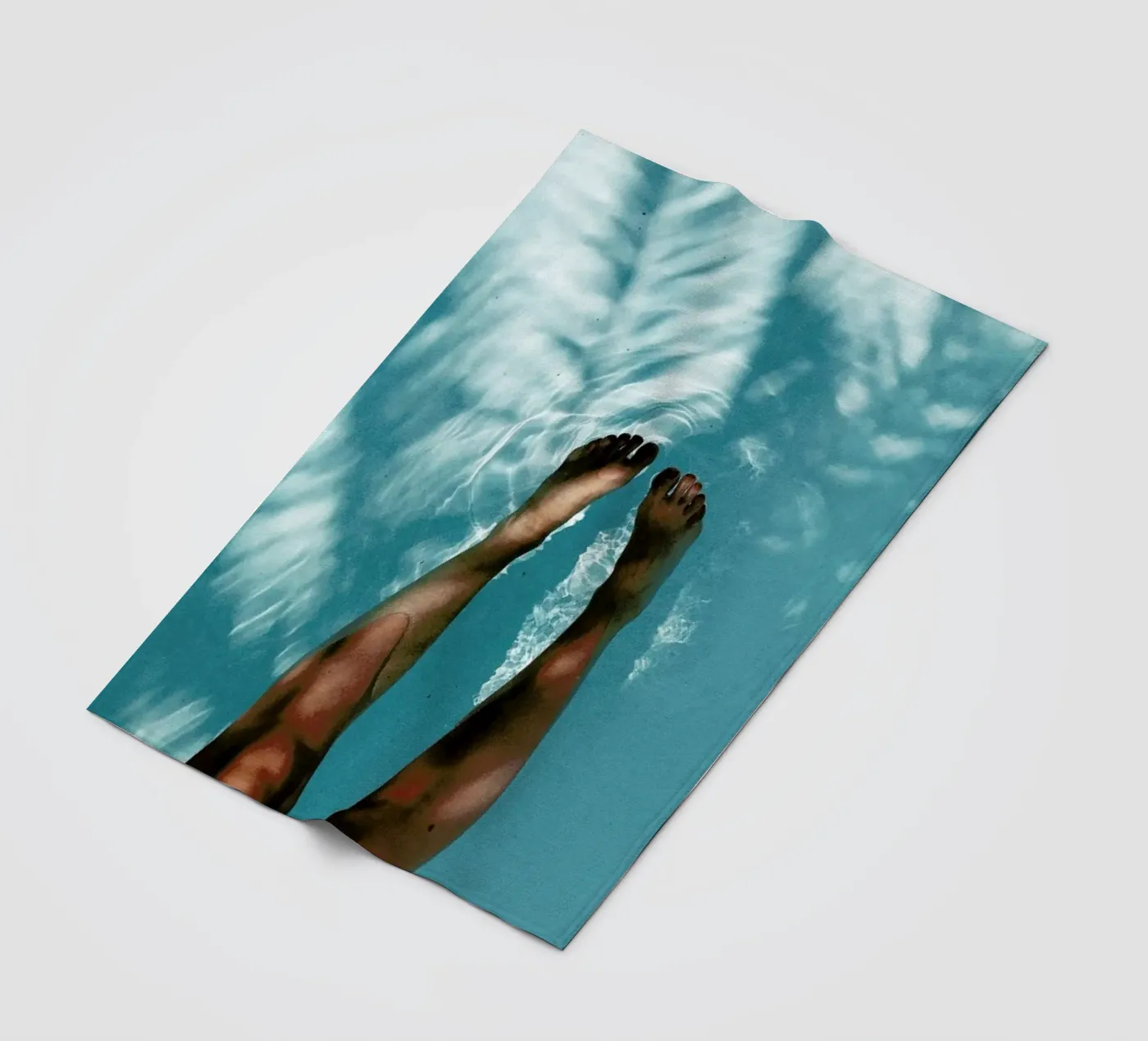 Palm Tree Fleecedecke von NET Talents GmbH