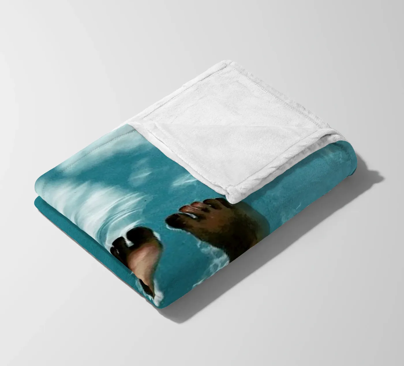 Palm Tree Fleecedecke von NET Talents GmbH