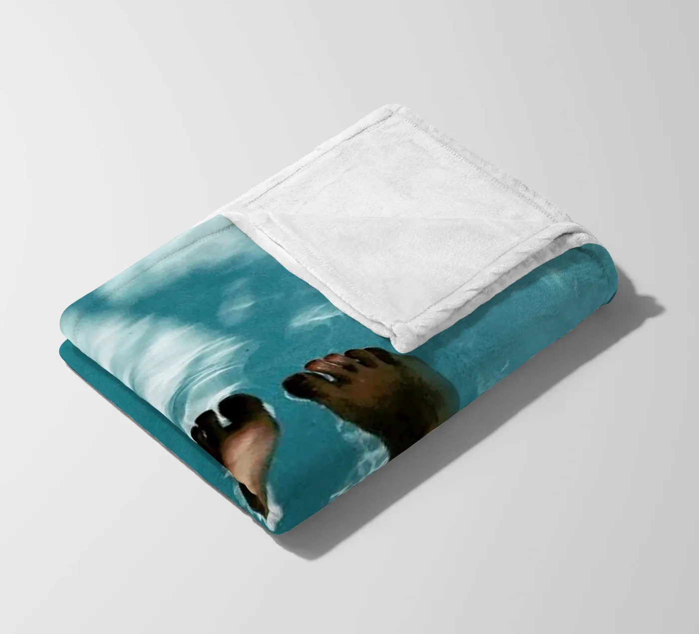 Palm Tree Fleecedecke von NET Talents GmbH