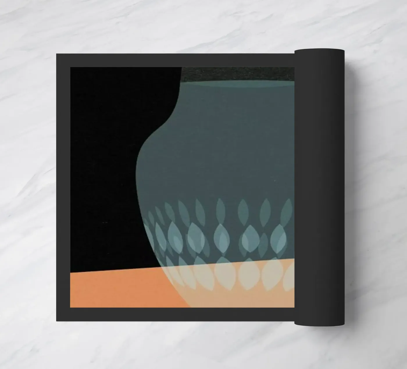 Glaskrug doormat by Rosi Feist