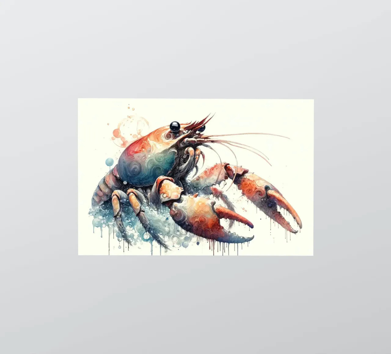De omarming van het getij ontvluchten sticker van Chromatic Fusion Studio
