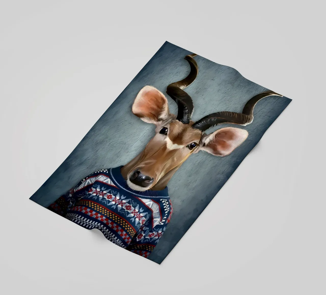 Antilope vestita telo mare da Delaplane