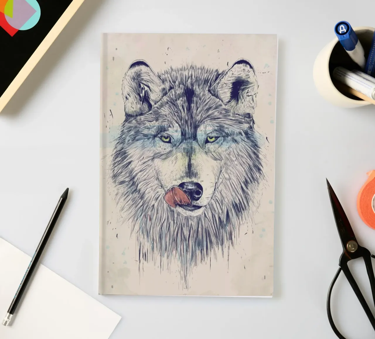 Dinner Time notebook by Balazs Solti