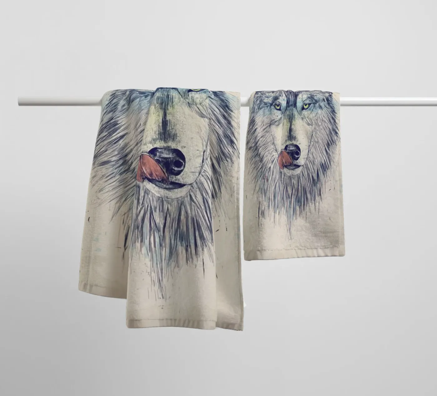 Dinner Time towel by Balazs Solti