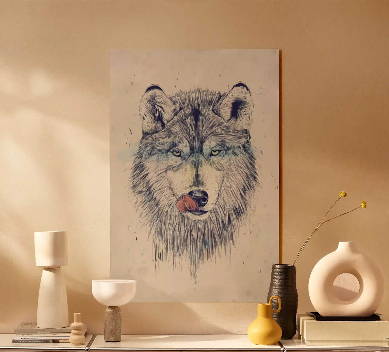 Dinner Time Acryl-Glas von Balazs Solti