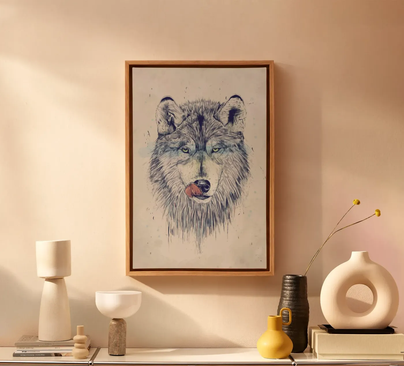 Dinner Time canvas van Balazs Solti