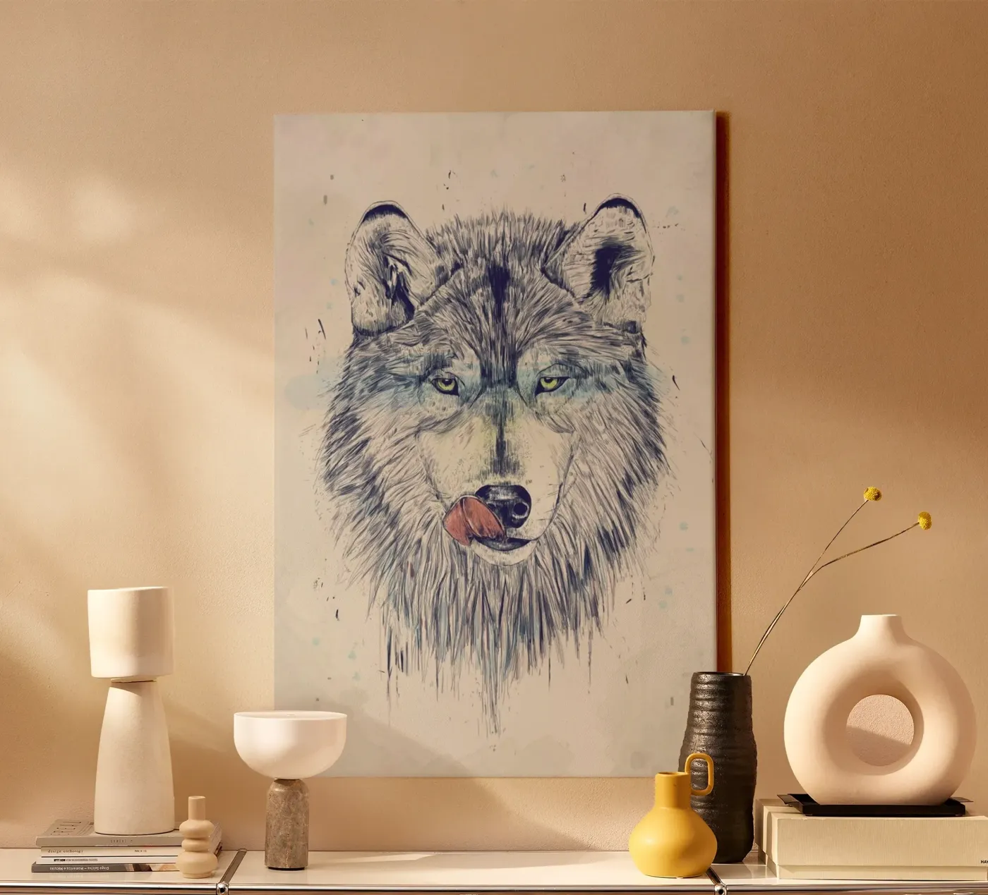 Dinner Time canvas van Balazs Solti