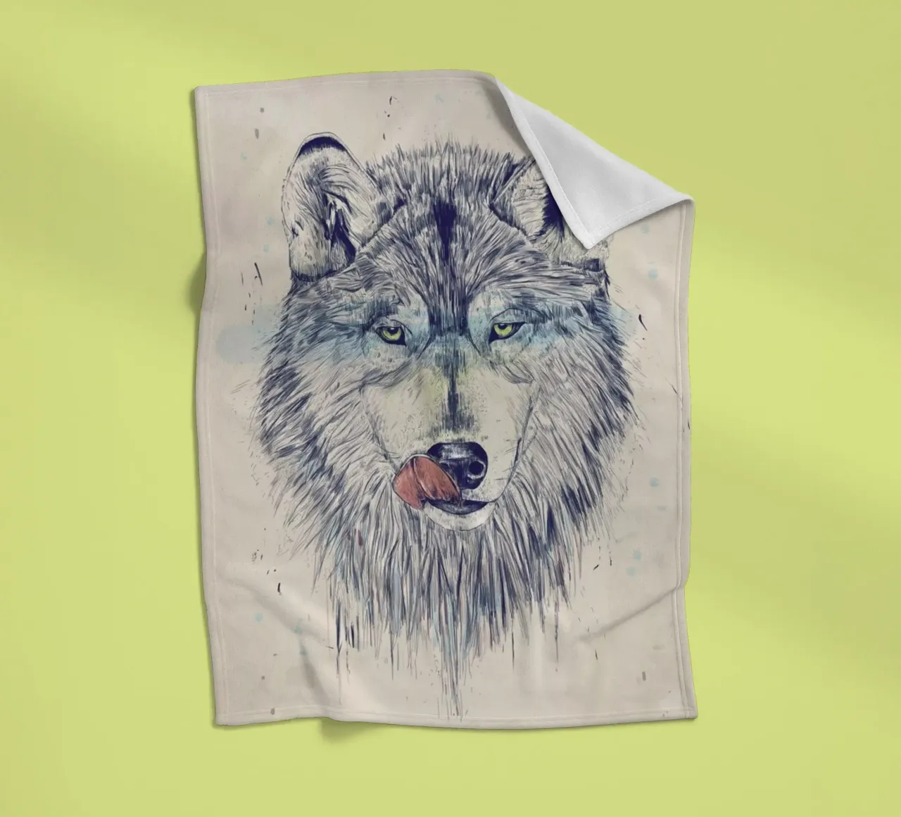 Dinner Time fleecedeken van Balazs Solti