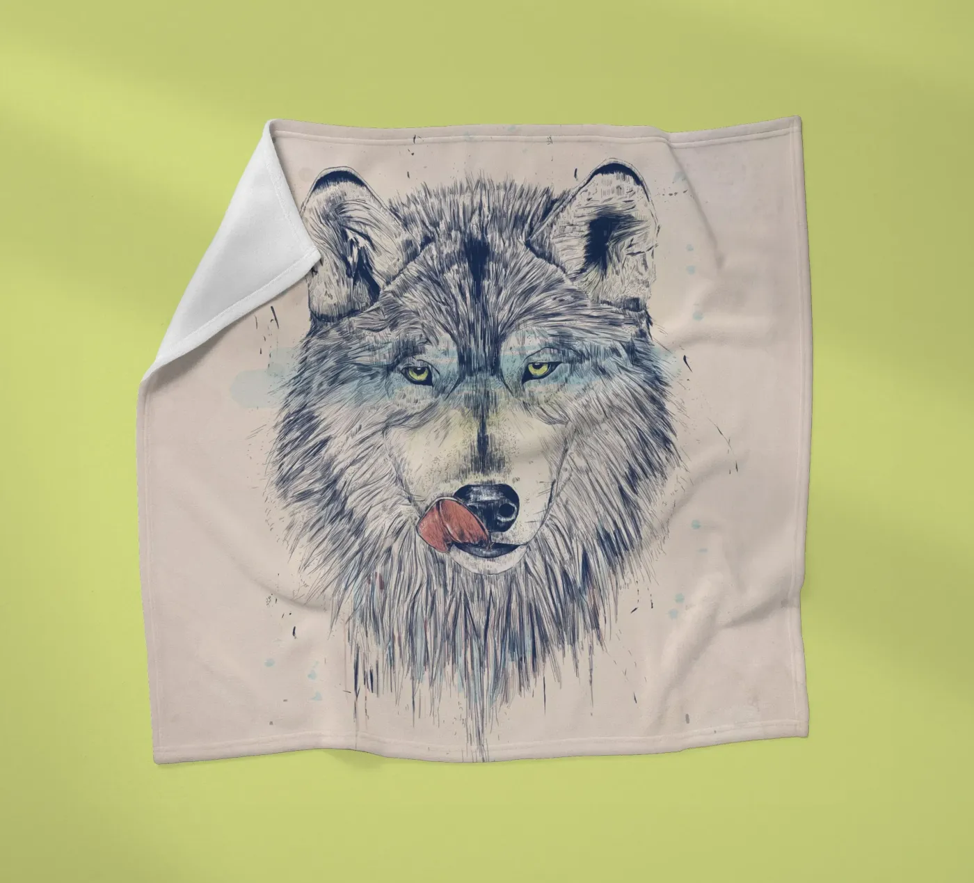 Dinner Time Fleecedecke von Balazs Solti