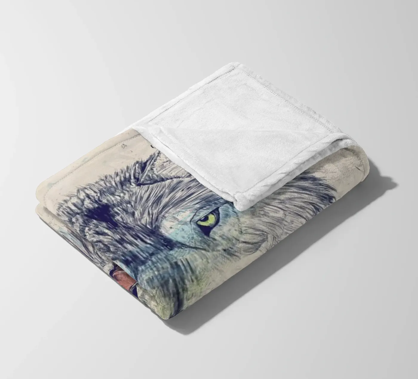 Dinner Time coperta in pile da Balazs Solti