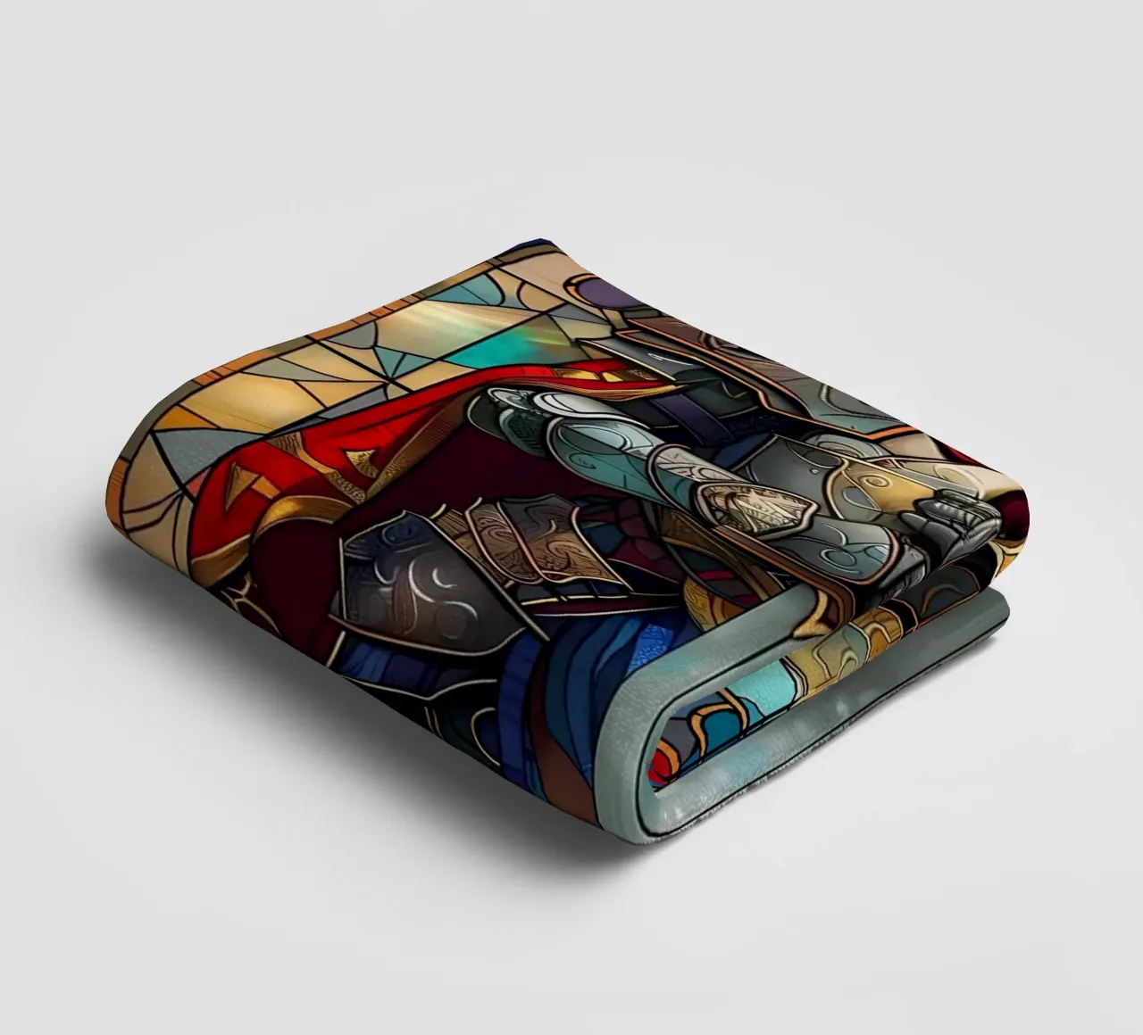 Paladin Warrior Glass towel by Ginnery