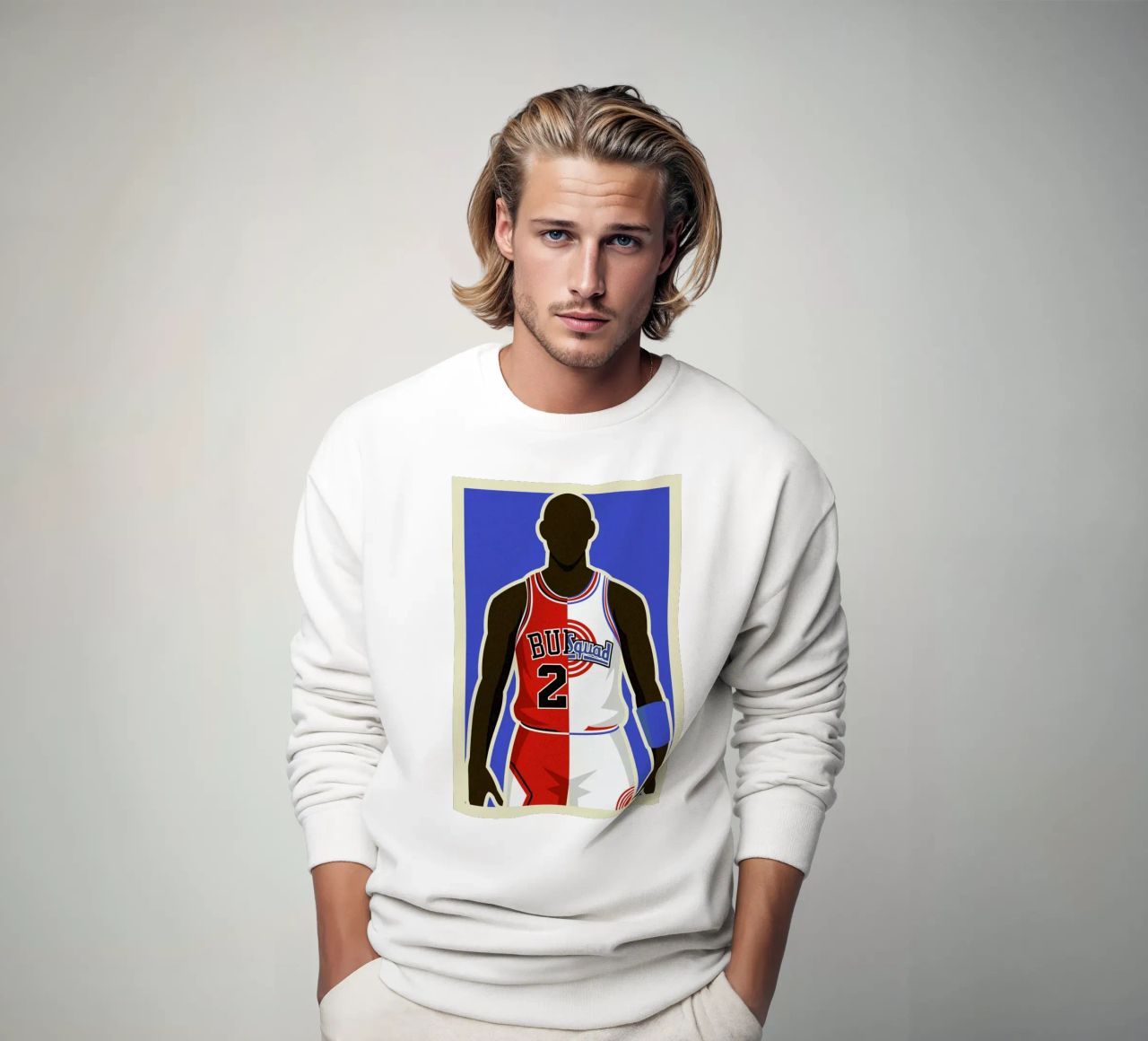 MJ Space Jam felpa da Danny Haas