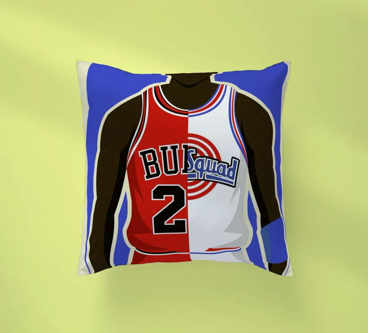 MJ Space Jam cuscino da Danny Haas