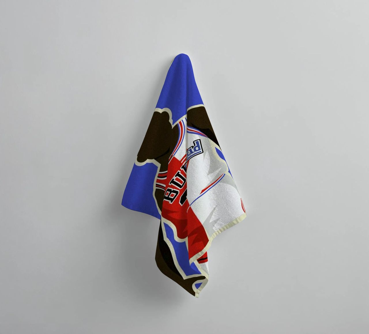 MJ Space Jam towel by Danny Haas