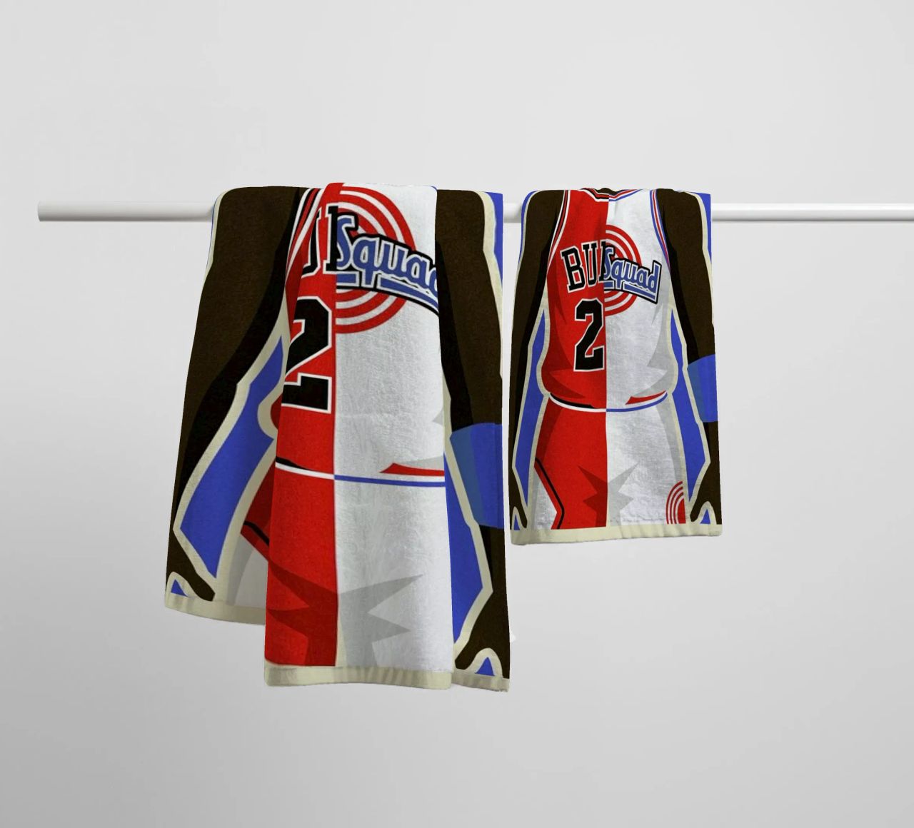 MJ Space Jam towel by Danny Haas