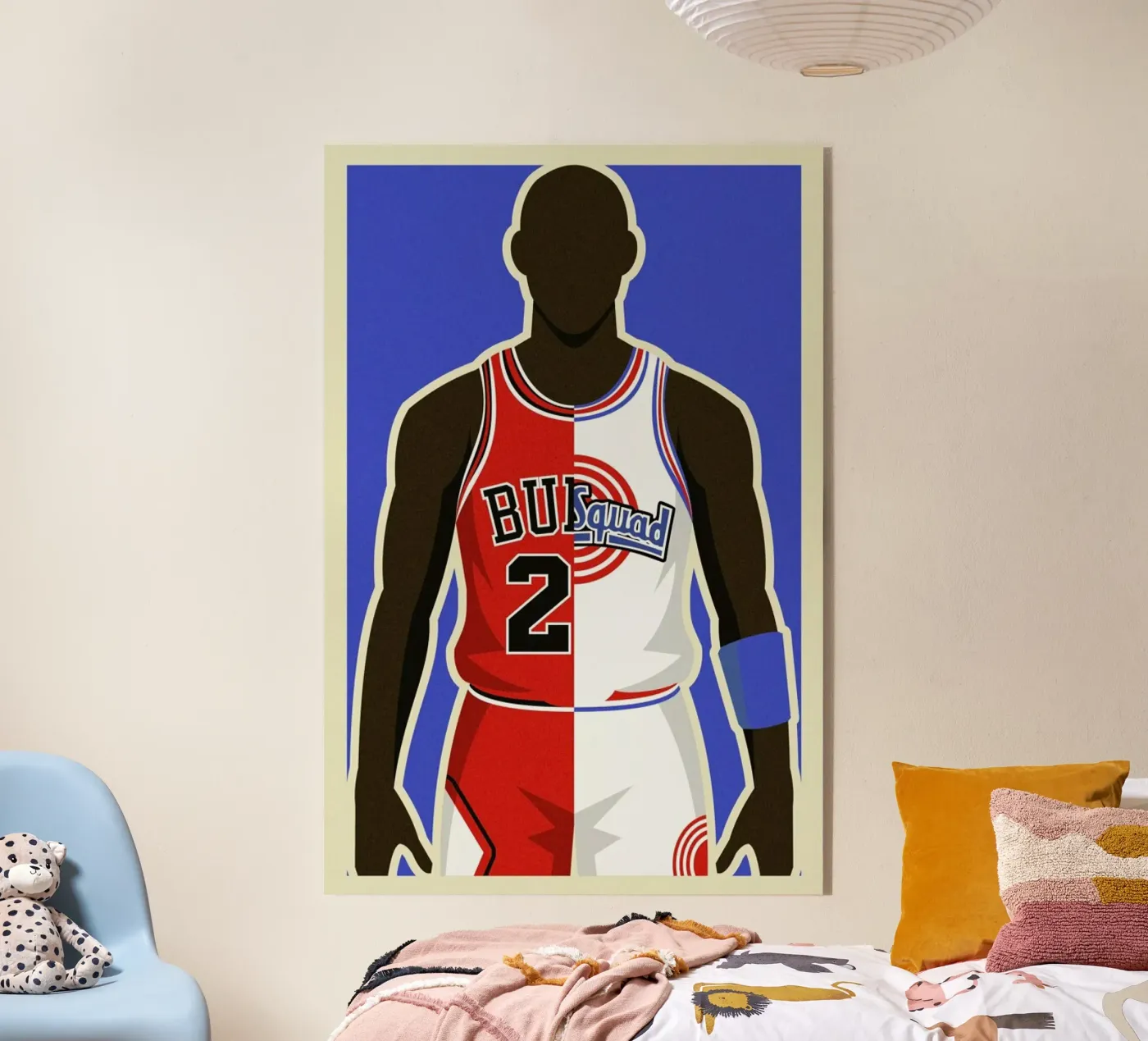 MJ Space Jam Acryl-Glas von Danny Haas