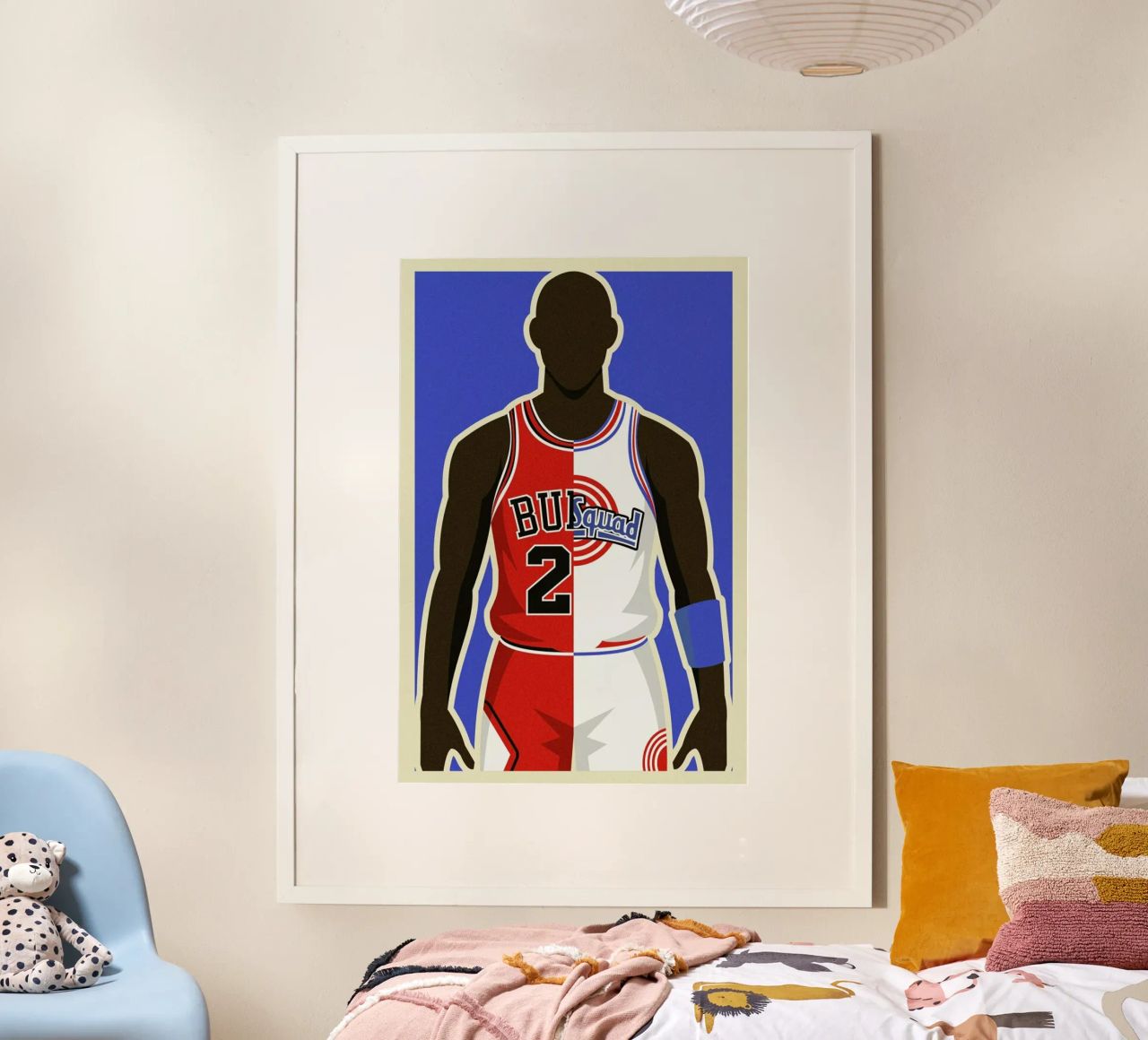 MJ Space Jam poster by Danny Haas