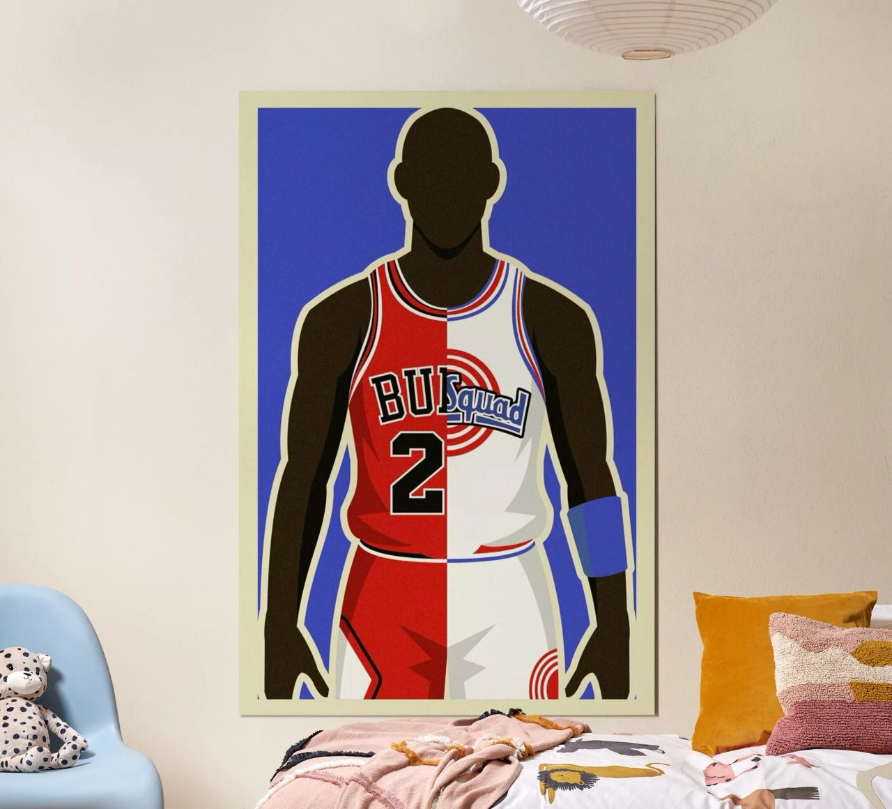 MJ Space Jam poster by Danny Haas
