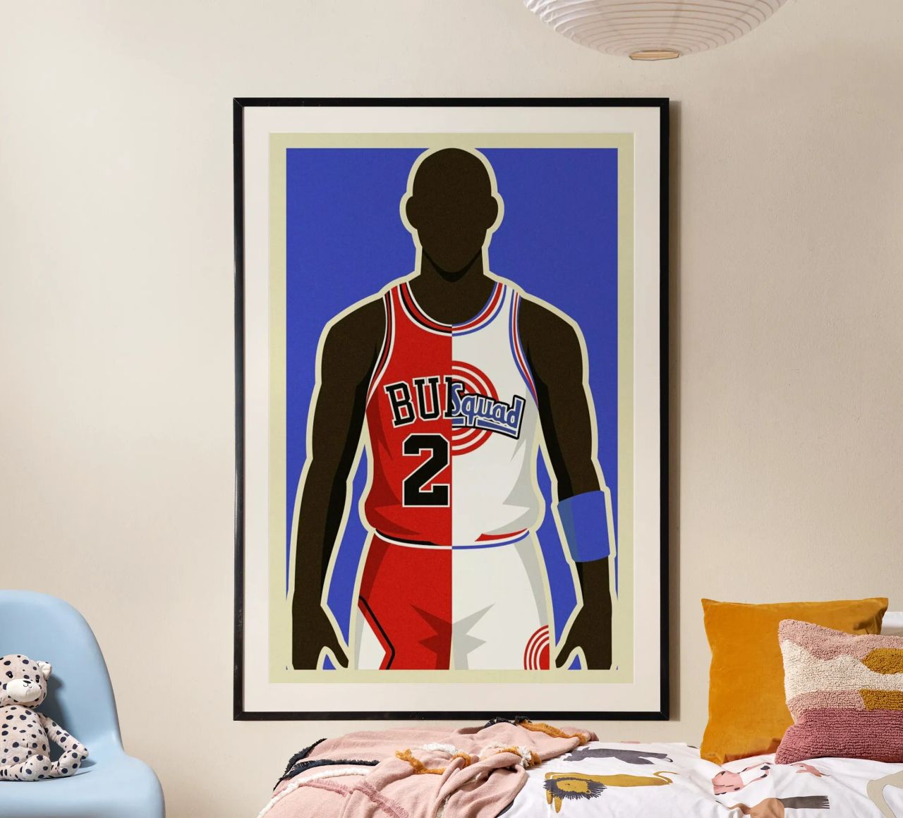 MJ Space Jam poster by Danny Haas