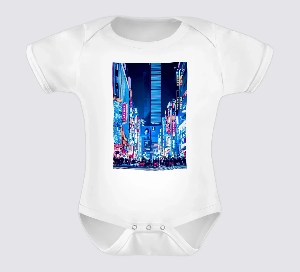 Tono Cyberpunk body neonato maniche corte da Delaplane