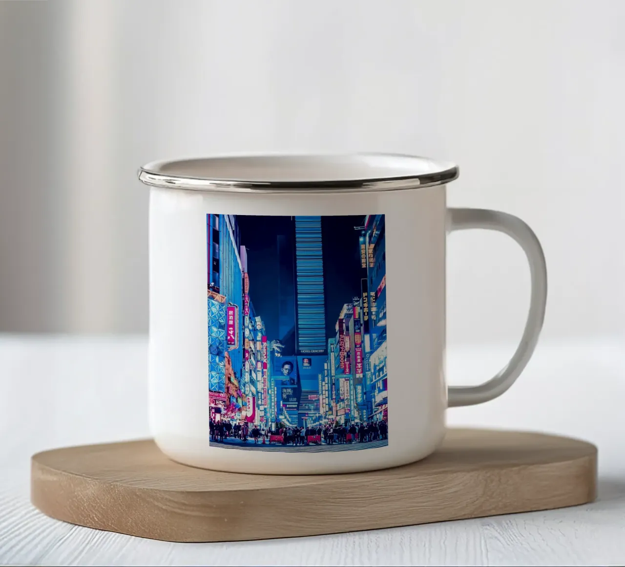 Tono Cyberpunk tazza in smalto da Delaplane