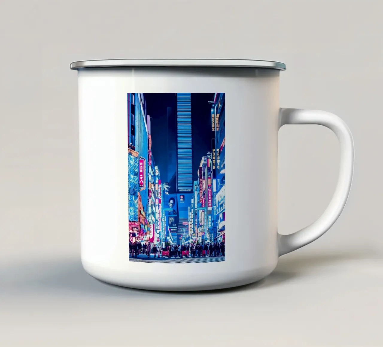 Tono Cyberpunk tazza in smalto da Delaplane