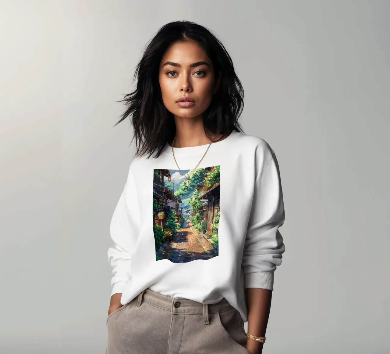 Via della pioggia felpa da Ginnery