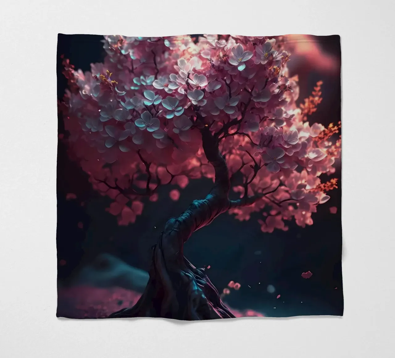 Albero dei ciliegi in fiore coperta in pile da Mikesell