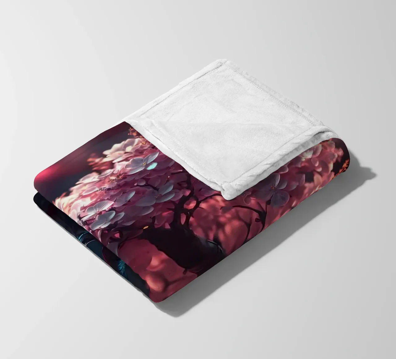 Albero dei ciliegi in fiore coperta in pile da Mikesell